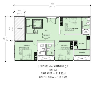 3 BHK